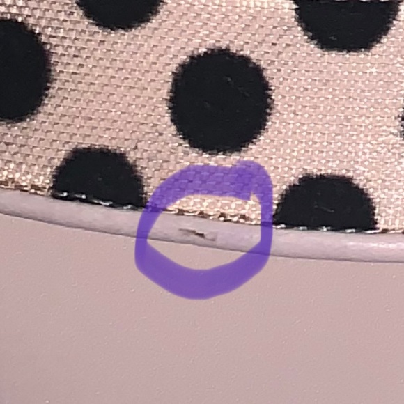 Katy Perry Clara block heel sandals, nude (pink-ish) with brown polka dots - Picture 7 of 7